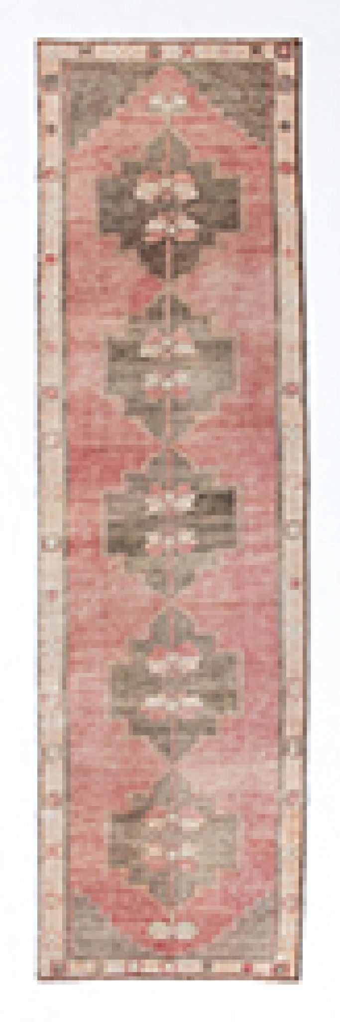 4x14 Colorful Vintage Turkish Runner Rug-turkish_rugs-oriental_rugs-kilim_rugs-oushak_rugs