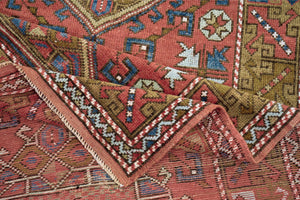 4x6 Colorful Old & Vintage Turkish Area Rug-turkish_rugs-oriental_rugs-kilim_rugs-oushak_rugs
