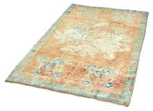 4x6 Colorful Vintage Turkish Area Rug-turkish_rugs-oriental_rugs-kilim_rugs-oushak_rugs