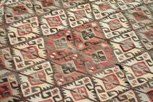 4x6 Colorful Vintage Turkish Area Rug-turkish_rugs-oriental_rugs-kilim_rugs-oushak_rugs