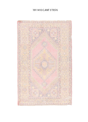 4x6 Old & Vintage Turkish Area Rug