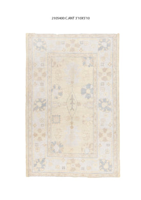 4x6 Old& Vintage Turkish Area Rug