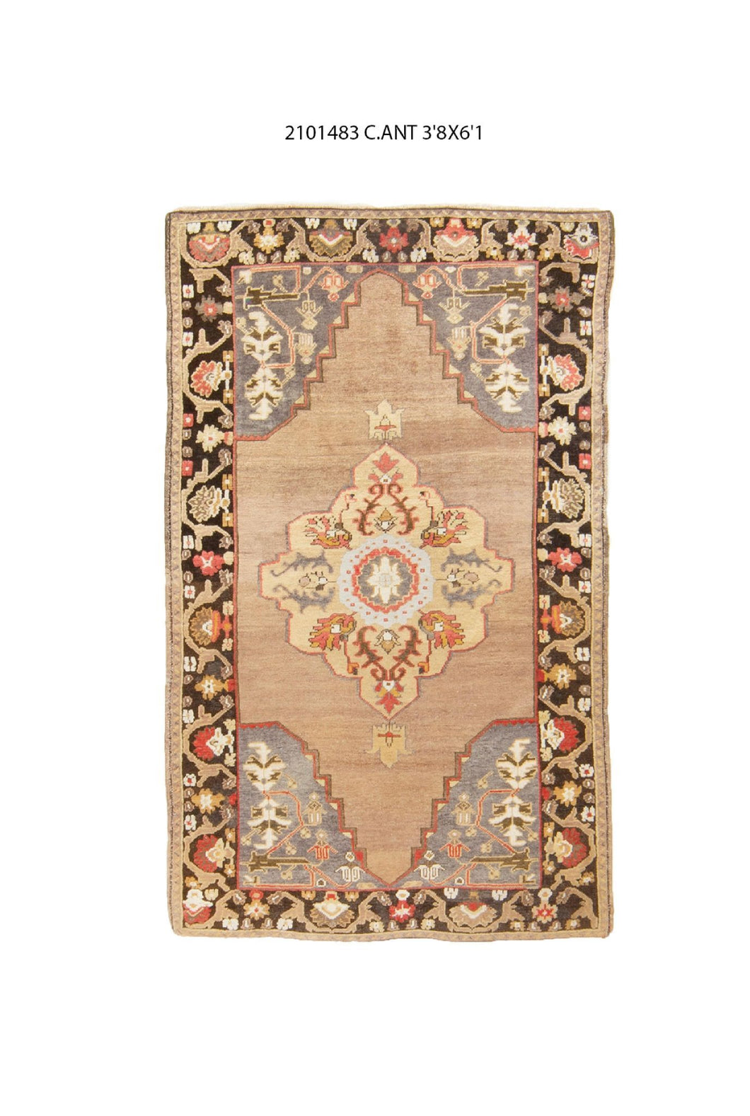 4x6 Old & Vintage Turkish Area Rug-turkish_rugs-oriental_rugs-kilim_rugs-oushak_rugs