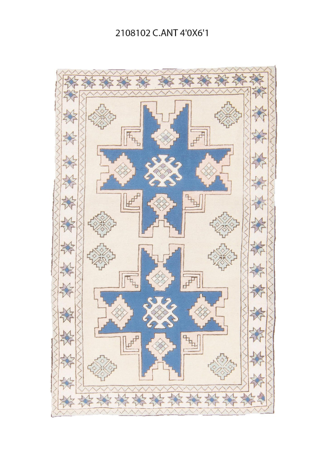 4x6 Old & Vintage Turksih Area Rug-turkish_rugs-oriental_rugs-kilim_rugs-oushak_rugs
