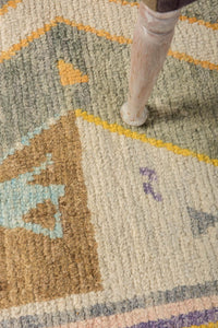 4x7 Colorful Modern Oushak Area Rug-turkish_rugs-oriental_rugs-kilim_rugs-oushak_rugs