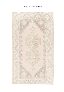 4x7 Old & Vintage Turksih Area Rug