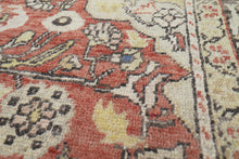 4x7 Red Vintage Turkish Area Rug-turkish_rugs-oriental_rugs-kilim_rugs-oushak_rugs