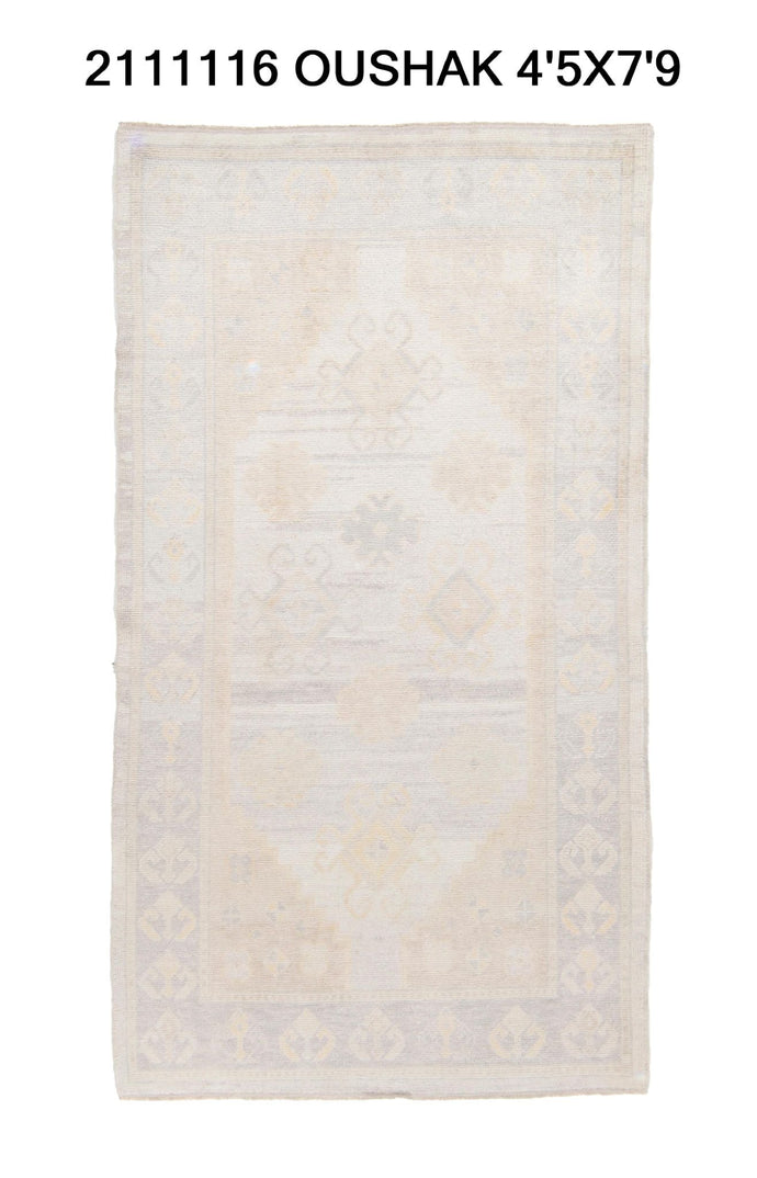 4x8 Modern Oushak Area Rug