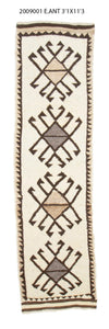 4x8 Old & Vintage Turkish Area Runner-turkish_rugs-oriental_rugs-kilim_rugs-oushak_rugs