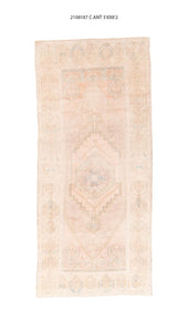 4x8 Old & Vintage Turksih Area Runner Rug-turkish_rugs-oriental_rugs-kilim_rugs-oushak_rugs