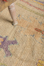 4x8 Yellow Vintage Oushak Area Rug-turkish_rugs-oriental_rugs-kilim_rugs-oushak_rugs