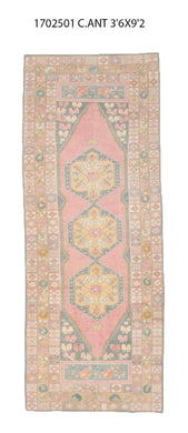 4x9 Turkish Carpet Area Runner