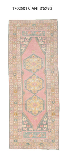 4x9 Turkish Carpet Area Runner