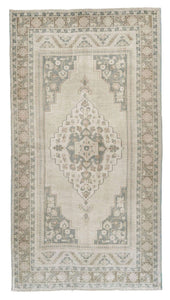5x10 Blue Vintage Turkish Area Rug-turkish_rugs-oriental_rugs-kilim_rugs-oushak_rugs