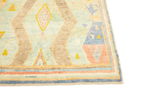 5x10 Yellow Modern Oushak Area Rug-turkish_rugs-oriental_rugs-kilim_rugs-oushak_rugs