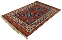 5x7 Red Vintage Turkish Area Rug-turkish_rugs-oriental_rugs-kilim_rugs-oushak_rugs