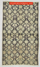 5x8 Brown Old & Vintage Turkish Area Rug-turkish_rugs-oriental_rugs-kilim_rugs-oushak_rugs