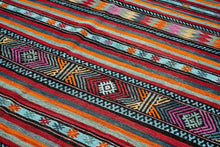 5x8 Colorful Vintage Turkish Area Rug
