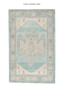 5x8 Modern Oushak Area Rug