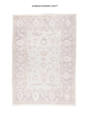 5x8 Modern Oushak Area Rug