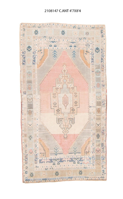 5x8 Old & Vintage Turksih Area Rug-turkish_rugs-oriental_rugs-kilim_rugs-oushak_rugs