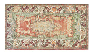 5x9 Red Old & Vintage Turkish Area Rug-turkish_rugs-oriental_rugs-kilim_rugs-oushak_rugs