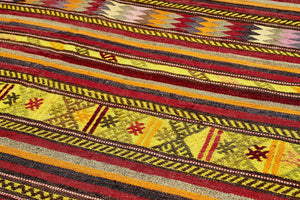 6x10 Red Vintage Turkish Area Rug-turkish_rugs-oriental_rugs-kilim_rugs-oushak_rugs