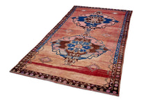 6x11 Salmon Vintage Turkish Area Rug-turkish_rugs-oriental_rugs-kilim_rugs-oushak_rugs