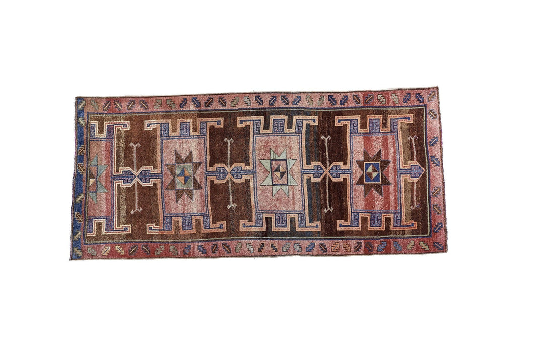 6x13 Colorful Vintage Turkish Runner Rug-turkish_rugs-oriental_rugs-kilim_rugs-oushak_rugs