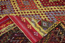 6x9 Red Vintage Turkish Area Rug-turkish_rugs-oriental_rugs-kilim_rugs-oushak_rugs