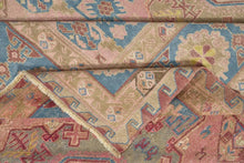 7x11 Colorful Old & Vintage Turkish Area Rug