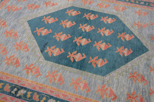 7x9 Modern Oushak Are Rug