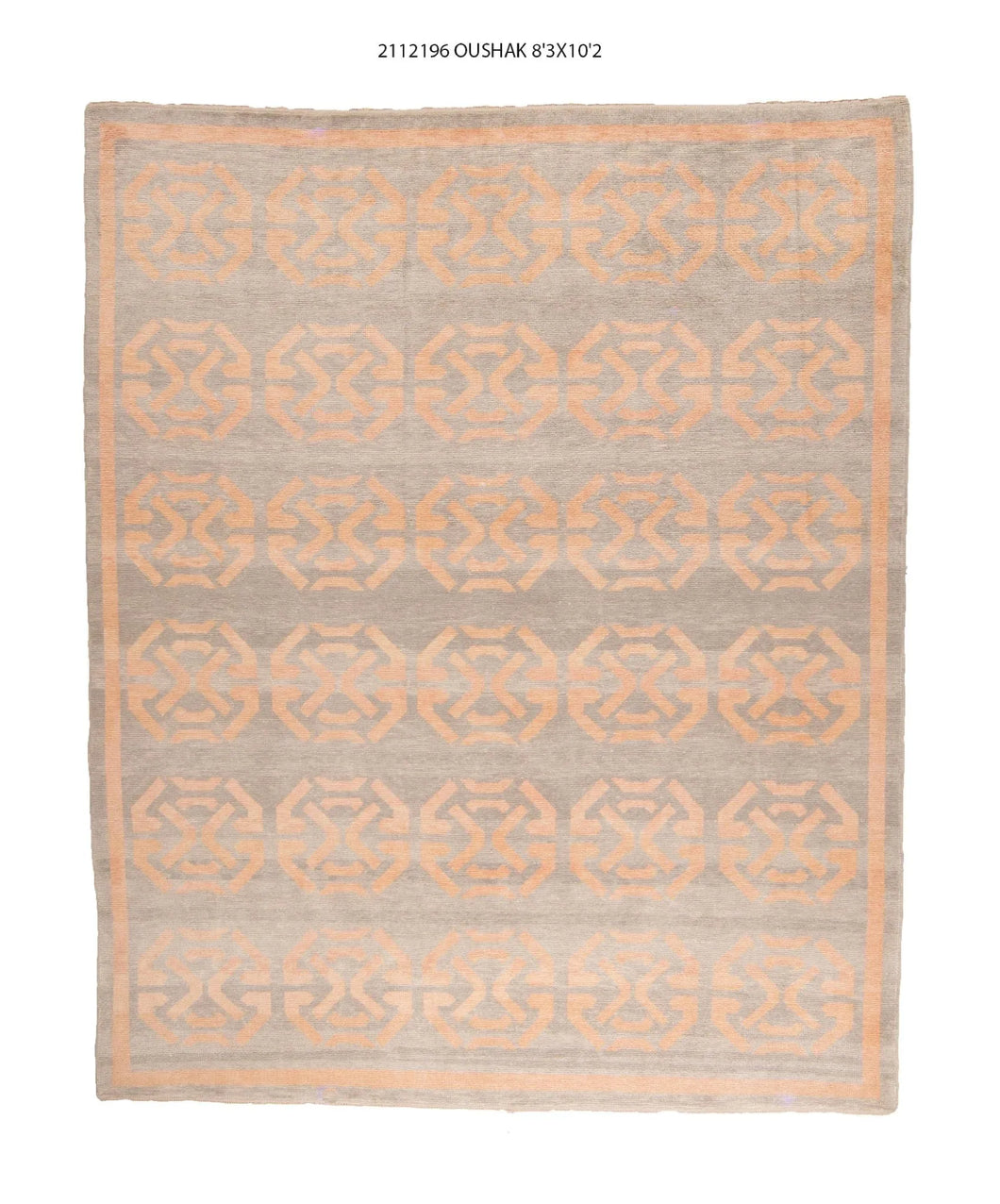 8x10 Modern Oushak Area Rug