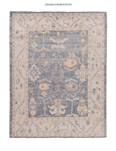 8x11 Modern Oushak Area Rug-turkish_rugs-oriental_rugs-kilim_rugs-oushak_rugs