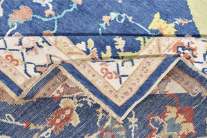 9x10 Blue Modern Oushak Area Rug-turkish_rugs-oriental_rugs-kilim_rugs-oushak_rugs