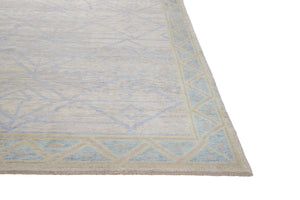 9x12 Modern Oushak Area Rug