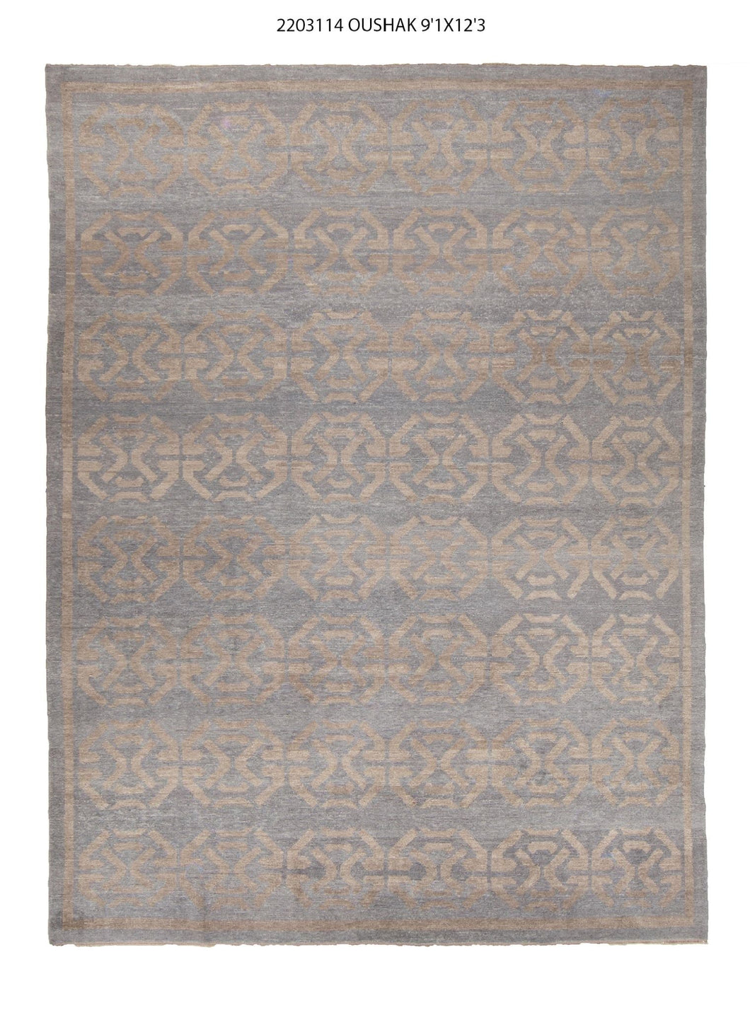 9x12 Modern Oushak Area Rug