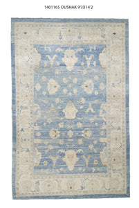 9x14 Colorful Modern Oushak Area Rug-turkish_rugs-oriental_rugs-kilim_rugs-oushak_rugs